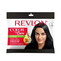 Revlon Color n Care Nourishing Permanent Hair Colour with Shea Butter - Natural Black 1-image-82