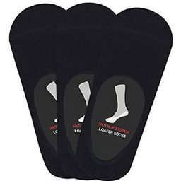 Balenzia Men Pack Of 3 Shoe Liner Anti-Slip Socks-image-54