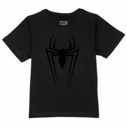 Marvel by Wear Your Mind Boys Black Spider-Man Printed T-shirt-image-73
