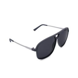 Tom Martin Men Black Lens & Silver-Toned Aviator Sunglasses TM-1937SP-A-GRY--image-94