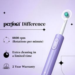 Perfora Pro+ Oscillating Toothbrush - Black image 3