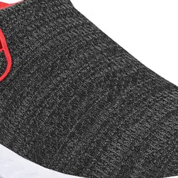OFF LIMITS Men Black & Red Mesh Walking Non-Marking Shoes image 2