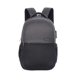 Lavie Sport 35L Pulse Laptop Backpack Compatible Rain cover (Black/Grey) (Set of 2)-picture-9