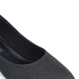 Shezone Embellished Block Pumps With Closed Back image 3