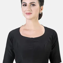 Studio Shringaar Round Neck Saree Blouse-picture-19