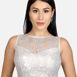 Biyu Embroidered Round Neck Sleeveless Blouse-45