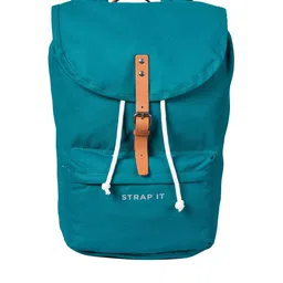 STRAP IT Blue Solid Laptop Backpack-10