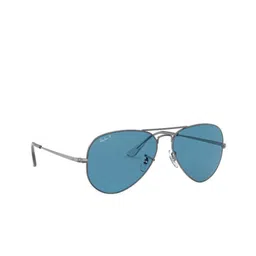 Ray-Ban Unisex Blue Lens & Gold-Toned Aviator Sunglasses with Polarised Lens 8056597260626-19