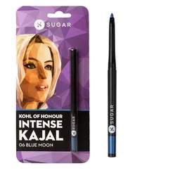 SUGAR Kohl Of Honour Intense Waterproof Kajal - Blue Moon 06-45