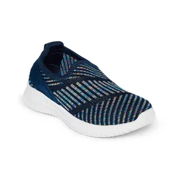 Pantaloons Junior Boys Blue Striped Running Shoes-picture-7