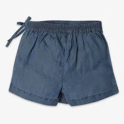 Ed-a-Mamma Girls Pure Cotton Denim Tie-Up Skorts-39