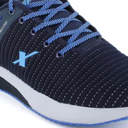 Sparx Men Navy Blue Mesh Running Non-Marking Shoes image 5