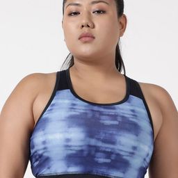 STUDIOACTIV Navy Blue & White Bra-image-10