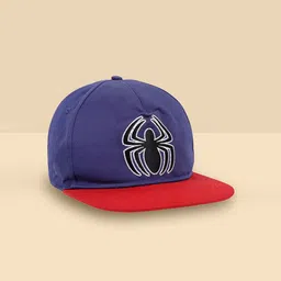 Free Authority Men Amazing Spiderman Printed Cotton Basketball Cap-45