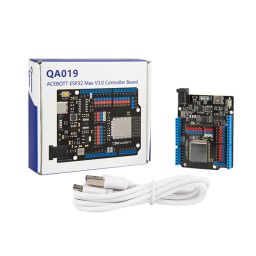 ACEBOTT ESP32 Max V3.0 Controller Board High-Performance 240MHz Dual-Core, Onboard WiFi/Bluetooth, 34 GPIO & Built-in Battery Management ACEBOTT ESP32 Max V3.0 Controller Board High-Performance 240MHz Dual-Core, Onboard WiFi/Bluetooth, 34 GPIO & Built-in Battery Management image 1