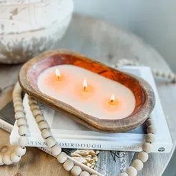 Aromatic Fables White Boat Shape Candle-15