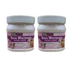 FEELHIGH Set of 2 Skin Whitening Scrub with Kojic Acid Extract - 500 ml each-7