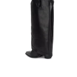 Truffle Collection Women Pointed Toe Block Heel Regular Boots image 3