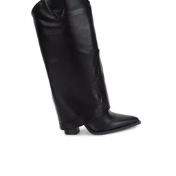 Truffle Collection Women Pointed Toe Block Heel Regular Boots image 4