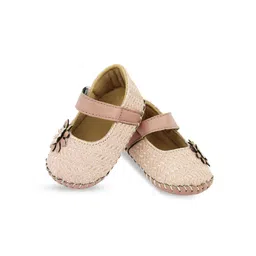 BAESD Infant Girls Self-Design Floral Ballerina Booties-image-50