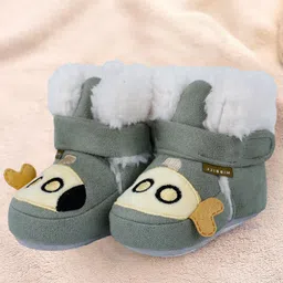 Baby Moo Infants Submarine Patterned Soft Anti-Slip Booties-23