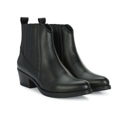 Delize Women Block-Heeled Regular Boots-41