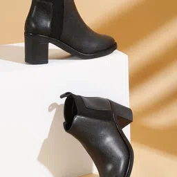 Bruno Manetti Women Block-Heeled Winter Boots-image-78