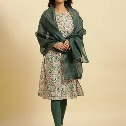 W Dupatta with Gotta Patti-6