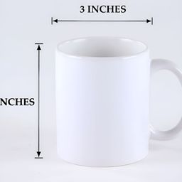 fnp Black & White Printed Ceramic Glossy Mug 325ml-57