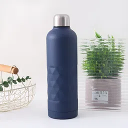 UMAI Blue Stainless Steel Double Wall Vacuum Water Bottle 750ml-image-52
