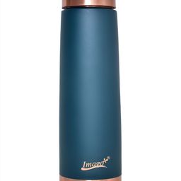 IMAGO Blue Brand Logo Copper Water Bottle 1L-image-64