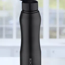 BOROSIL Grip N Sip Black Stainless Steel Single Wall Sipper-750 ML-image-99