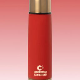 CLAY CRAFT Red & Gold-Toned Double Wall Vacuum Water Bottle 750 ml-image-69