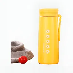 WELOUR Yellow Glass Water Bottle-44
