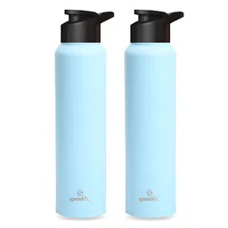 Speedex Blue Set of 2 Stainless Steel Water Bottle-image-80