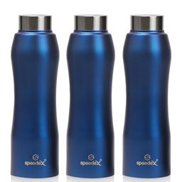 Speedex Blue Set of 3 Stainless Steel Water Bottle-image-90