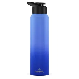 Speedex Blue & Black Stainless Steel Water Bottle 1L Each-picture-37