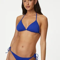 Marks & Spencer Women Tie Up Swim Briefs-image-19