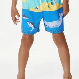 Marks & Spencer Boys Printed Swim Bottoms-image-80
