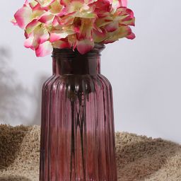 Bonhomie Yellow and Pink Hydrangea Artificial Flowers-47