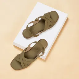 Forever Glam by Pantaloons Backstrap Open Toe Flats-16