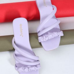 DressBerry Women Open Toe Flats-image-82
