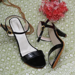 Misto Stiletto Heels with Buckles-55