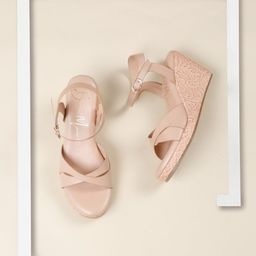 Bruno Manetti Strappy Wedge Heels-36