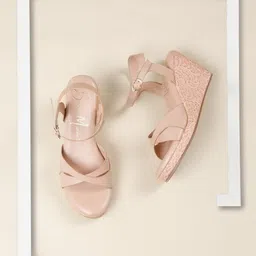 Bruno Manetti Strappy Wedge Heels-29