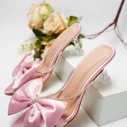 Try Me Embellished Open Toe Suede Stiletto Heels-43