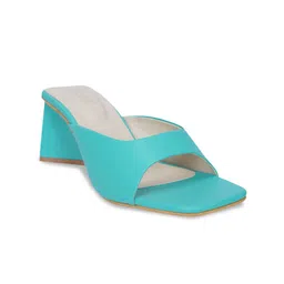 MEHNAM Open Toe Block Heels image 5