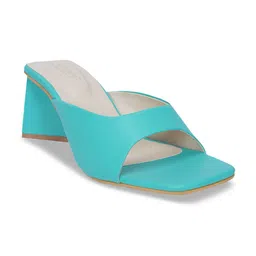MEHNAM Open Toe Block Heels image 5