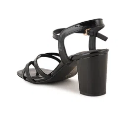ZENVO Open Toe Block Heels image 3