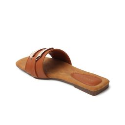 ICONICS Embellished Open Toe Flats image 4